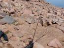 Another view of my radios set up, radios tower on the top of Pike Peak