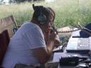 Rick KE4YQD is a JERK.  But he brought a pretty good 40m setup!!!  Nice head phones!!! Are those David Clark?