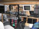 W1RT rover interior. Low 4-band station (R) and uWave station (L)