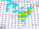 A QSO density map of all the grids and QSOs we worked on 144 MHz.