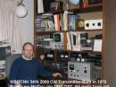 Aluminum Paneled Jan 1957 QST Transmitter built in 1970.