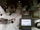 Three-band CW transmitter built by WA5MUF in 1965 