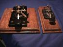 My J-38,and the xyl's J-37,which belonged to her Mother who was a plance spotter during WWII.Used both of them this SKN!.