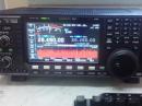 The IC-7600 during an off period..  The noise was from a defective 11kv recloser being agitated during the storm.