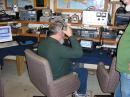 KA0KCI, Dave at the Microwave Bench