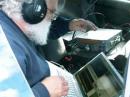 The KK6MC/r operating position. I am running WSJT on the laptop and using RoverLog to log.