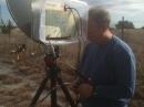 Working W5LUA on 10Ghz