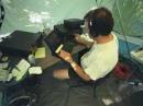 Steve (N4SL) operating CW