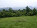 Looking down on Charlottesville, Virginia and beyond from "Mutton Top."