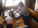 Jack, KF4OTG, working 'em....