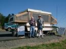 Bob Cline N7CVW and Clyde Sayce W7YQB