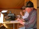 Stephanie Fritts KD7CNQ and Clyde Sayce W7YQB
