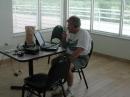 NX9R picks his way through the wall-to-wall QSOs on our 15 meter "run".