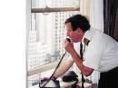Pete, N6ZE/R, operated from a 27th floor hotel room loated just 2 blocks west of Times Square, NYC, (FN-30)to make a few QSOs just after the beginning of the June VHF QSO Party. 2 watts and a 1/4 wave whip radios were used on both 6 &amp; 2 meters. (Bruce Cowee photos)