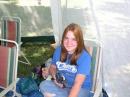 KC0MTM, Samantha Wing, was our youngest ham