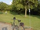 My field day operating position.  Photo taken at Eastwood MetroPark.