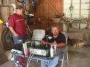 Glenn (KE4YZK) and Nathan (KF4VJE) on 80 meters! 