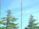 The six meter antenna system: 4 X 7 element yagis switchable in different combinations. It worked fine for us.
