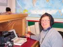 Rick Lindquist, N1RL, at VO1AA. [Jean Collier, N1MJC, Photo] 