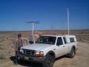 The KG6GMT Rover in DM15 about Noon local time Sunday 70 DEG F. 