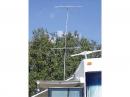 Stacked Moxon 6 meter antennas on the RV