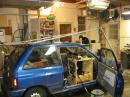 Believe it or not, there was plenty of space in the back for all of the equipment.  