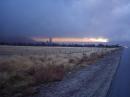 Sunrise Near Tehatchepi CA on my way to the central valley.