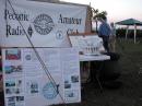 A graphic display was available for vistors explaining what FD was for and how they might become involved in amateur radio as a hobby