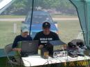 Big Project graduate Simon, KC8ZYD, and his mentor Dave, W8DO at the 40 meter CW station.