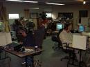 That's Vlad-N0STL on the left running 20M CW using the IC756PROII.  Kelley-W0RK is on the 1000D running 20M SSB.