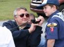 Corey, KF3DY, operating some 40 meter CW.