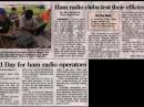 Our local newspaper coverage.