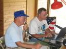 Cliff and Joe operate from the set up in the barn.