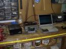 K2 and Toshiba laptop in the shop.