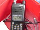 This is a shot of my totally awesome, powerful 222 MHz station. Yeah, its just an FM HT.