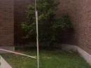 VHF/UHF vertical antenna.