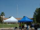 K6AFN setup operations in the back 40 American Forces Radio and Television Service Broadcast Center property at March ARB, CA.
