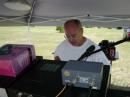 Dan Hawthorne, AI4ET making some final adjustments.