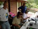 Bill - K4WPM / Randolph Co. Sherrif / Donnie Knight - KG4YTF &amp; EMA Director / Van - N5VI