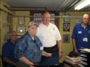 Steve,Tom W2TAB, Councilman Bisaillon,WA2MWT