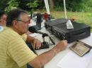 Joe (K4RYH) working stations on the GOTA radio (N4G)
