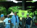 (l. to r. Cliff Goff KC2CXL, Frank Fallon N2FF Hudson Div. Director, and Paul Maytan AC2T.