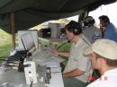 Todd, KI4GSS and Brian, KI4LLC operating the 222 Mhz Station.