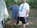 HERE ARE ED, KB3IV AND JOHN, W3AYT..TWO VETERAN FIELD DAY OPERATORS THAT TEAM UP FOR 75 METER PHONE AND CW.