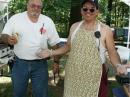 THIS YEAR, LARRY, K3HWE, STANDING ON THE LEFT, WAS THE PMRC OFFICIAL FD2005 FOOD TESTER..CONGRADULATIONS LARRY AND THANK YOU
