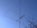 The main antenna (OB6-3M)
and the 40/80 dipoles