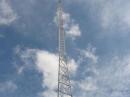 160 foot tower next to radio ops