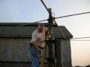 Larry (K3JRR) getting his beam put together.