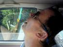 WB7FJG on the long ride home. This man operated the entire 24 hours without sleeping!