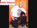 A picture of myself and my Leader Dog Sequoia.  This picture was taken before I upgraded to Extra and acquired my current call so don't let the call on the hat fool you.